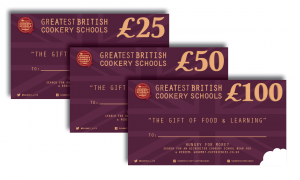 Cookery Schools Gift Vouchers