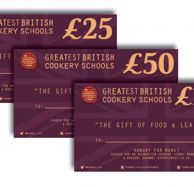 Cookery School Gift Vouchers