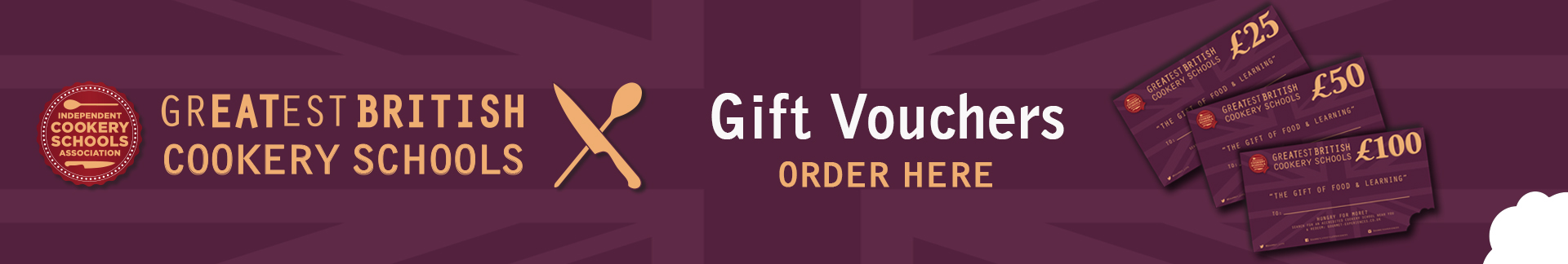 cookery school gift vouchers