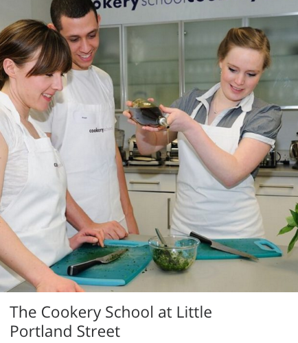 Cookery School at Little Portland Street London Gift Vouchers