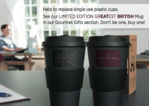 Single use eco bamboo cups by greatestbritish.org